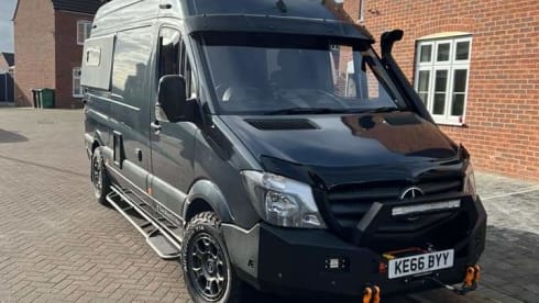 A truly luxurious off grid vehicle 