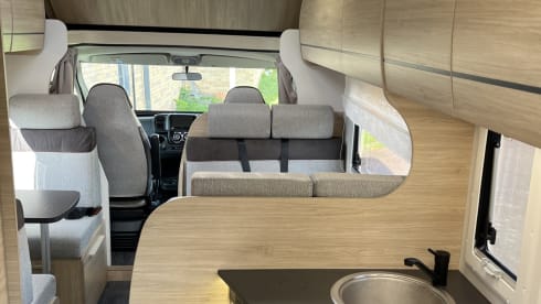 Brand New - Motorhome to Hire - 7 belts 7 berth Chausson 2024