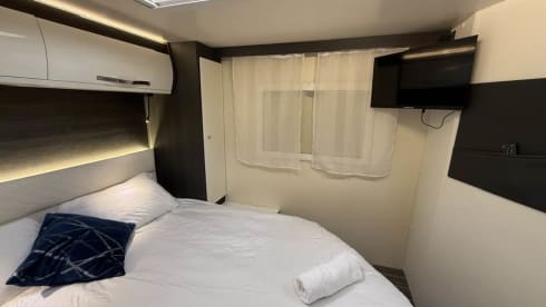 Hugo – Modern Rollerteam motorhome with separate bedroom - With free insurance