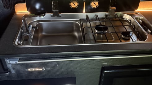 Caledonia  – VW custom campervan hire from Edinburgh Airport - Highlands Scotland 