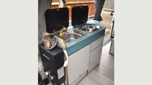 Jerry – 4berth VW T4 Hightop - a great option for couples or familes 