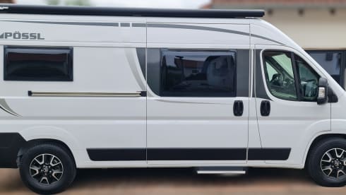 WoMoFürDich – PÖSSL CAMPER PRIVATE FROM MAINZ – 85 €/DAY – AUG/SEPT FREE