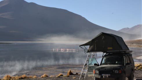 'Onzen Disco' – Landrover Discovery with roof tent