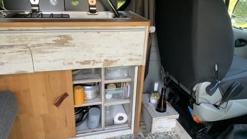KIWI  7 – Opel Vivaro (ECO) bus camper . completely self-sufficient