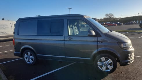 4 berth Volkswagen campervan from 2018