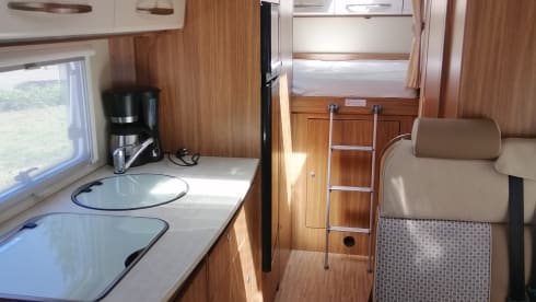corado – With the family on a camper trip in this spacious Fiat