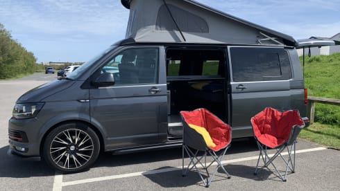 VW Campervan - book for half term now!