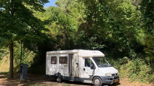 4P Fiat Trigano Autoroller 15P - incl. verzekering, zonnepaneel, etc.