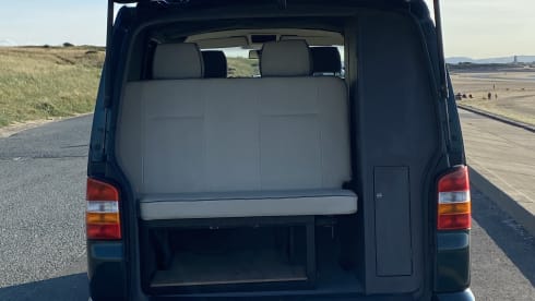 2 berth Volkswagen campervan from 2007