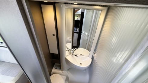 Mooie Fiat half-integraal camper