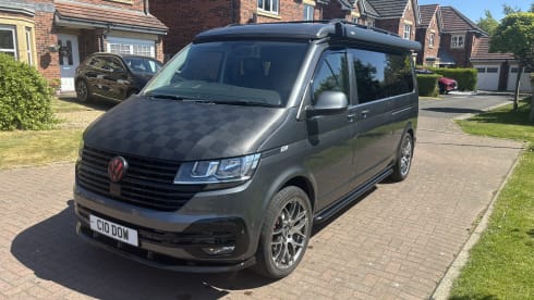 The Grey – 4 berth Volkswagen T6.1 Luxury campervan 