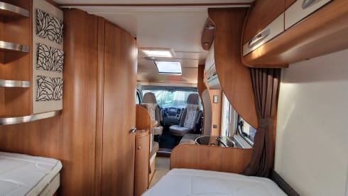 C14 – Hobby -Toscane met lage enkele bedden