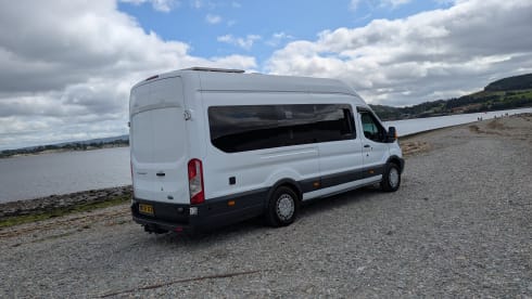 NC500 TOURER – Big comfy spacious open plan transit camper 