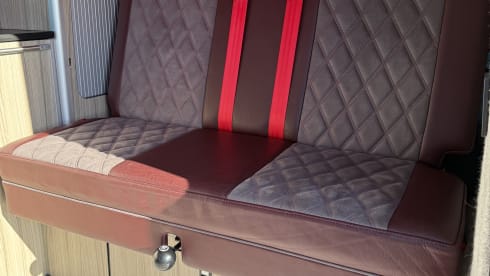 4 berth Volkswagen campervan from 2014