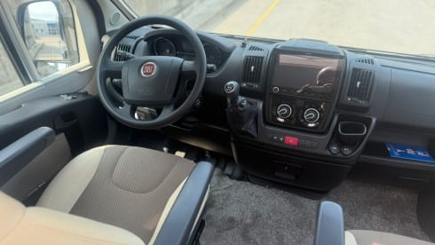 2-person Fiat Ducato Adria Campervan (2018)