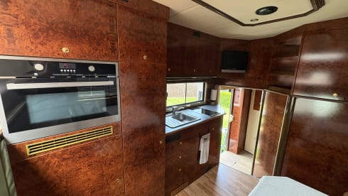 HTI camper van (horse transport possible)