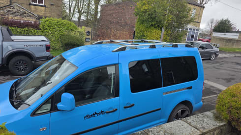 Blue Birtha – 2 berth VW Caddy campervan (2011)