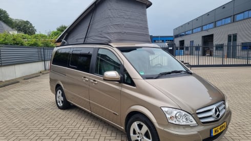 2-person Mercedes-Benz campervan from 2011