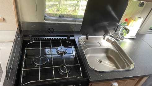 Our home away from home  – 4 berth Swift bus from 2018