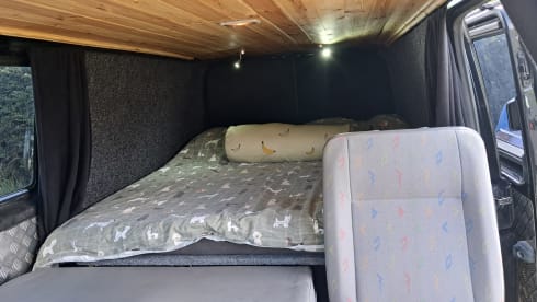 Reggie – 2 berth Volkswagen T5 campervan with 2 berth awning
