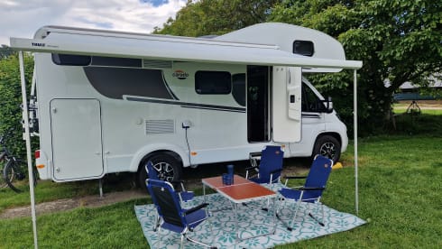 Nieuwe 5p Carado familiecamper 