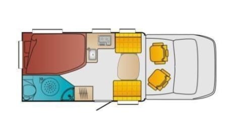 Marano t580 – 4p Bürstner semi-integrated uit 2008