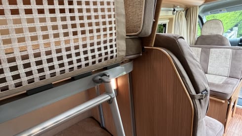 The bus – 4 berth, fully loaded 