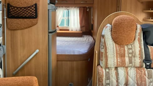 Fiat Campervan mit 4 Schlafplätzen, Baujahr 2007