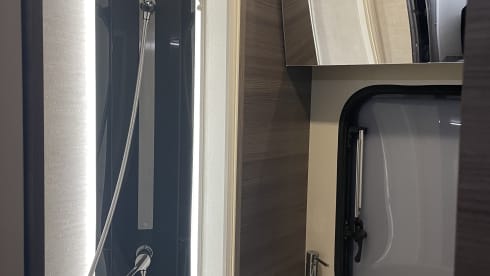 Spacious 7-person Rimor alcove family camper from 2019