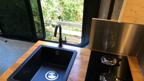 Vrijheid – 2p VW Crafter bus from 2014, complete, spacious and cozy