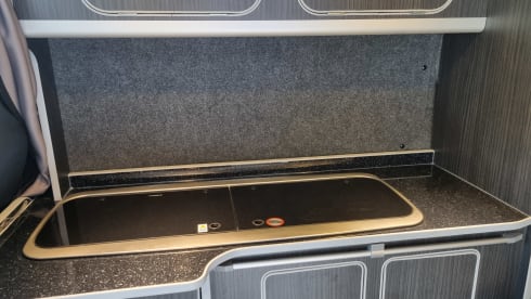 Solar, Fridge, etc. - 2 berth Vauxhall Vivaro Campervan 2014