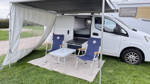 2p Nissan campervan from 2011