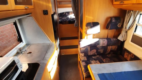 6p Hymer alcove from 1999