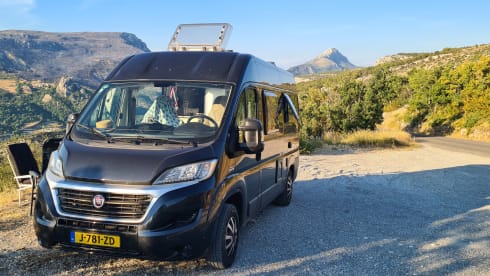 Black Rhino – Compact (5m41) Hobby K55, Automatic 150pk Fiat Ducato, with all the luxury