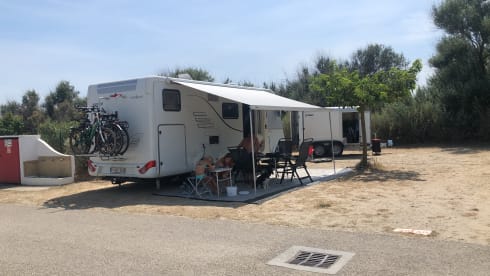 4-person comfortable Hymer