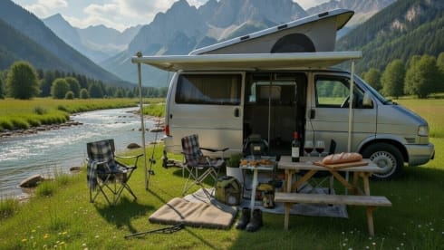 Harry  – 2002 4-seater Volkswagen California campervan