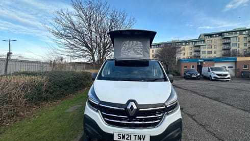 Skye3, 4 berth campervan with pop top