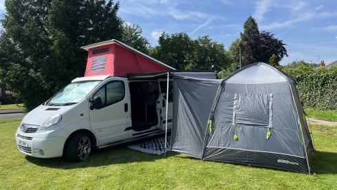 Calipso – 2 berth vauxhall Vivaro campervan  2013