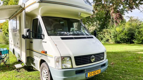 Perfect family camper with bunk bed