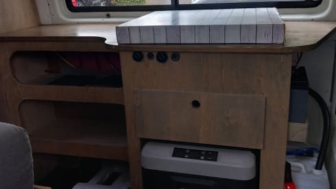 Camping-car VW Transporter T4, diesel.