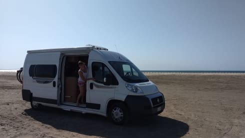 Mattia – Camper furgonato Ducato 6m Rollerteam doppio letto matrimoniale in coda