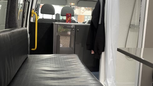 Pet friendly off grid camper van