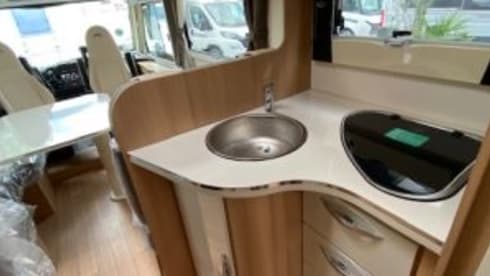 kliko1 – Selten! 6-Sitzer-Familienintegral. Autonomie und Sicherheit - 360°-Kamera