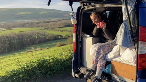 2 berth Fiat campervan 2010 - sleep anywhere!