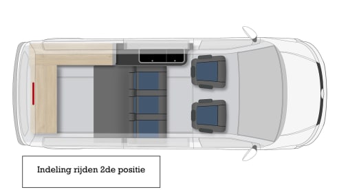 Yellow Submarine – Bus camper VW T5 Extended - Just like a car