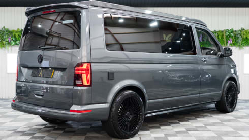 Grey VW - 4 Berth Volkswagen Campervan from 2024