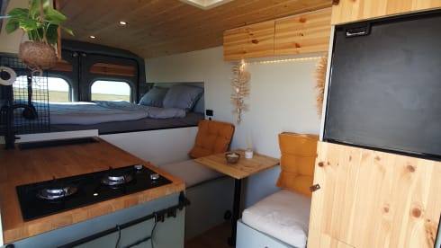 Super atmospheric & adventurous off-grid road trip camper!
