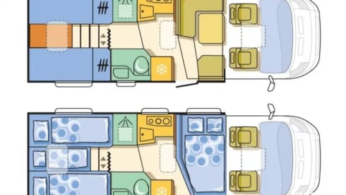 D-way to Travel – 4p Adria Mobil semi-integrated from 2020