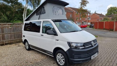 4 berth Volkswagen campervan from 2016
