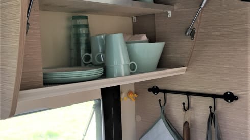 Luxury motorhome with length beds